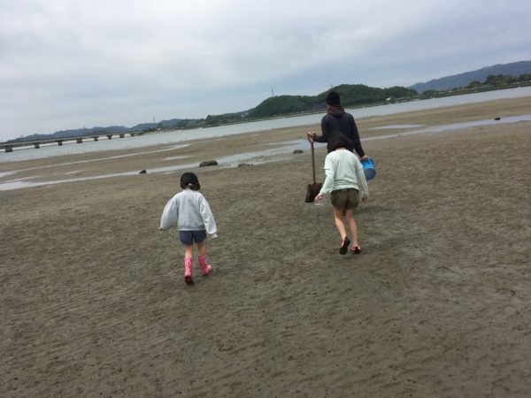 高梁川河口の干潟